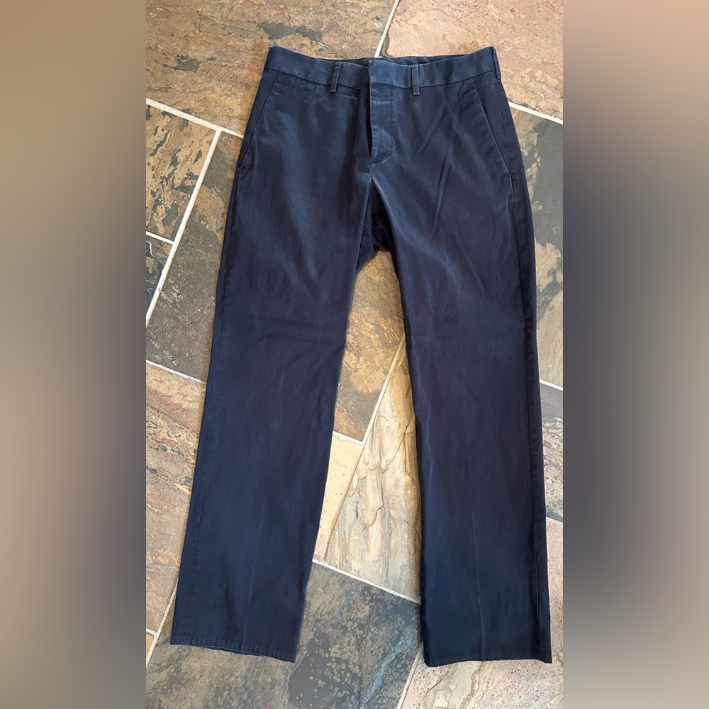 Men’s 30 x 30 Express Producer Pants, flat front, slim, straight, black